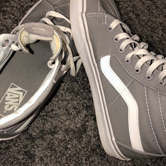 Vans Shoes - Vans Gray Sk8Hi sz10